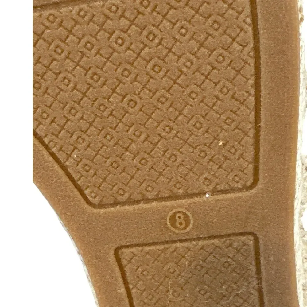 Tory Burch Red Check Espadrilles 8 Colorblock‎